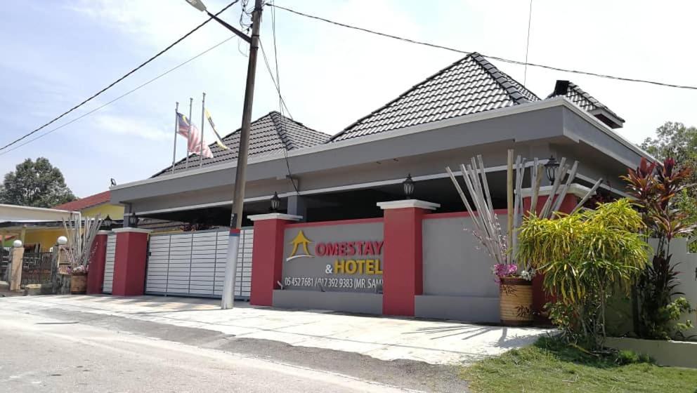 Weng Kong Homestay Slim River Exteriör bild