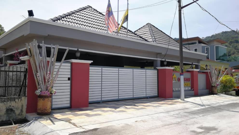 Weng Kong Homestay Slim River Exteriör bild